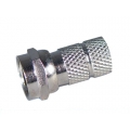 Coaxial Connector F Straight Male Clamp